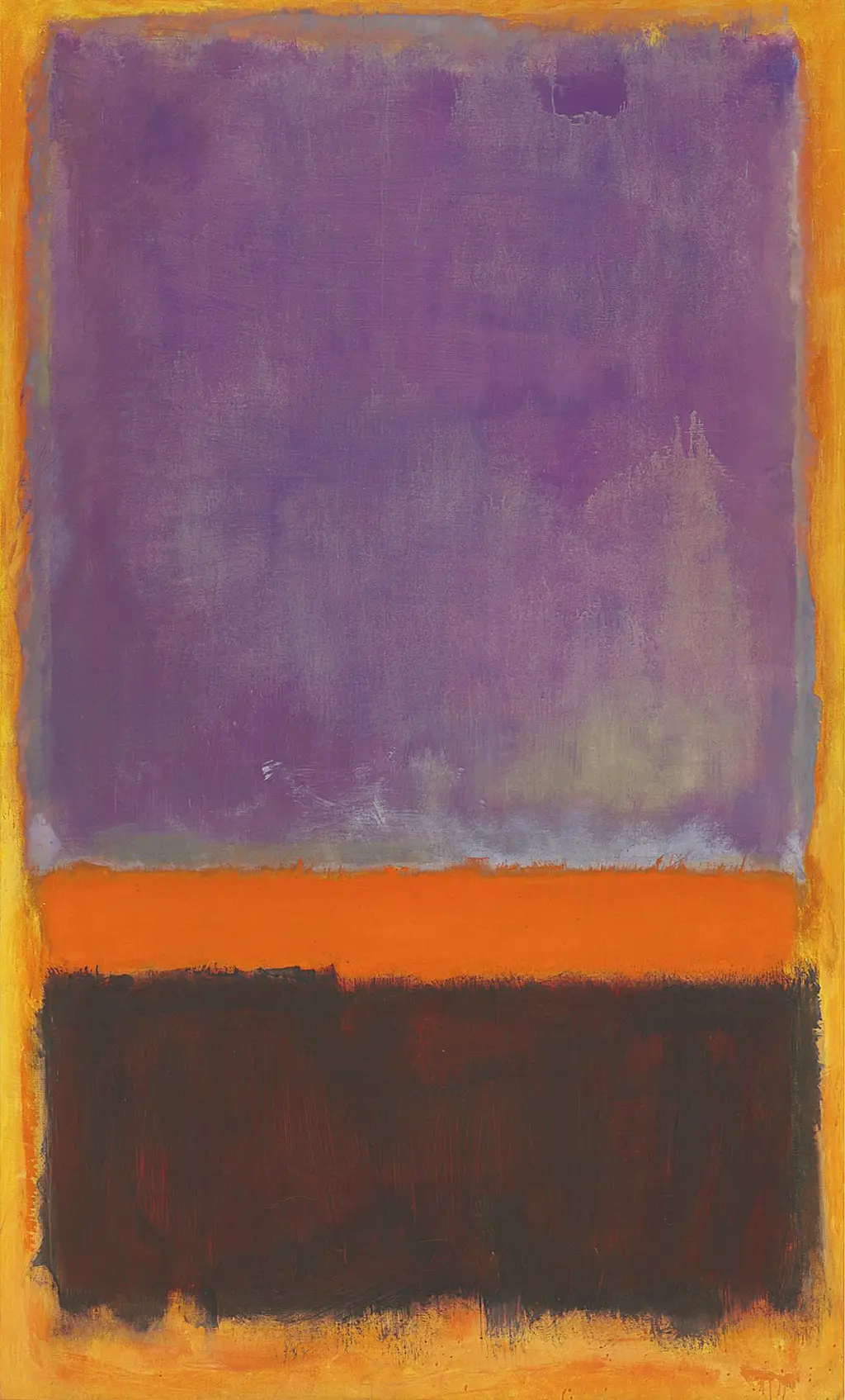Untitled, 1953 in Detail by Mark Rothko