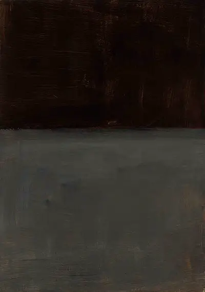 Untitled (Brown and Gray), Ohne Titel (Braun und Grau) Mark Rothko