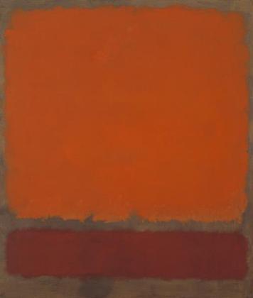 Ochre and Red on Red (1962) Mark