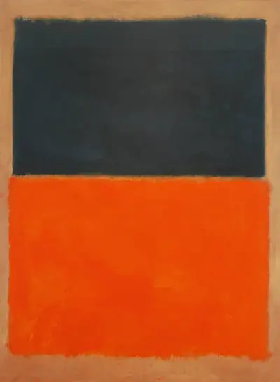 Green and Tangerine on Red (Grün und Mandarine auf Rot) Mark Rothko