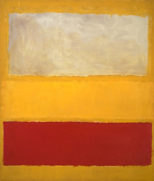 No. 13 (wit, rood, op Geel), 1958 