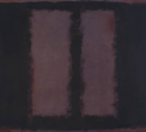 Black on Maroon 1958 by Mark Rothko 1903-1970