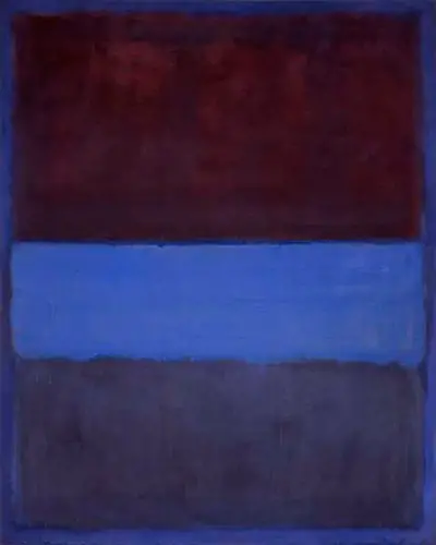 No. 61 (Rust and Blue) by Mark Rothko