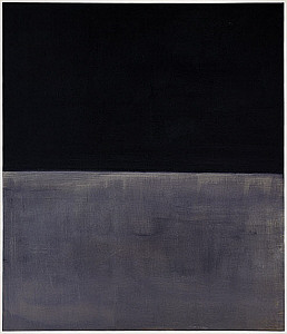 Untitled (Black on Grey) by Mark Rothko