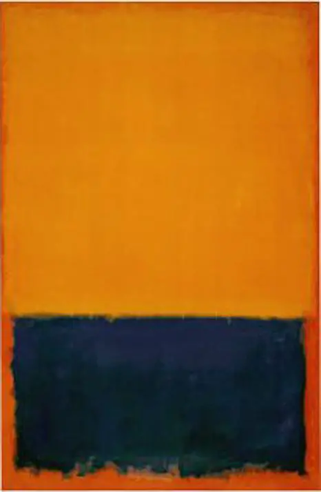 Yellow Blue Orange, 1955, Mark Rothko